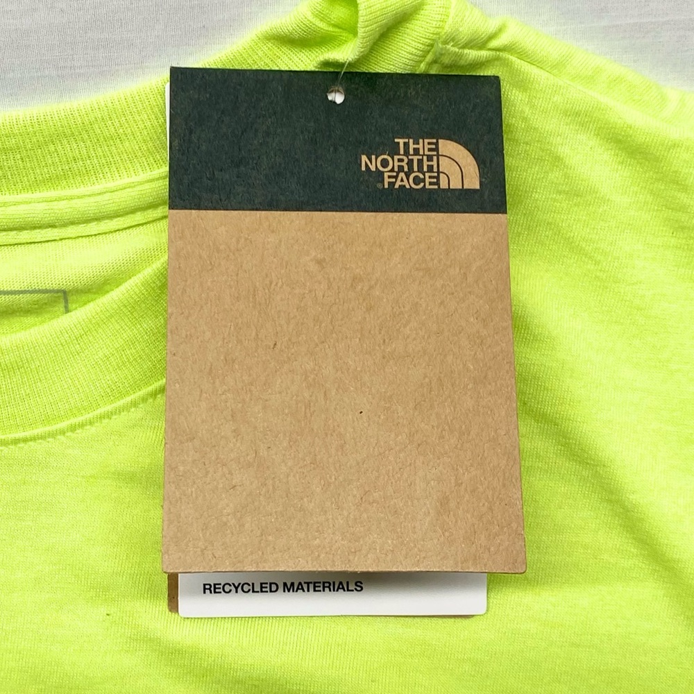 NWT The North Face Yellow T-Shirt Men’s Size Medium (Slim Fit) - Picture 7 of 11